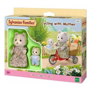 Sylvanian Families Madre Ciclista Con Bebé 4281sy
