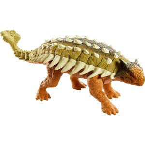 Jurassic World Ankylosaurus Ruge Y Golpea Mattel Hdx36