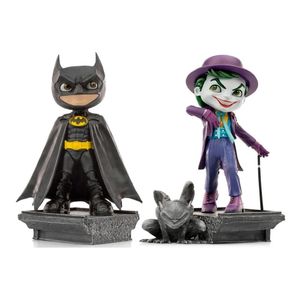 Combo X 2 Figuras Dc The Joker Batman 89 Minico Iron Studios