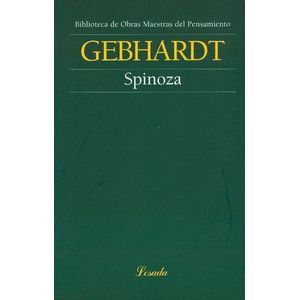 SPINOZA - GEBHARDT