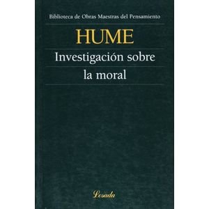 INVESTIGACION SOBRE LA MORAL (O.M.P) - HUME, DAVID