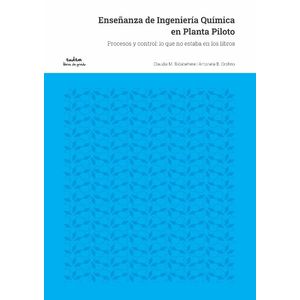 ENSEÑANZA DE INGENIERIA QUIMICA EN PLANTA PILOTO - BIDABEHERE, CLAUDIA M.