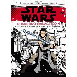 STAR WARS LOS ULTIMOS JEDI CUADERNO GALACTICO 4 - Blanco, Maria Eugenia