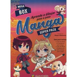 APRENDE A DIBUJAR PASO A PASO MANGA SUPER PACK - Pingray, Maria Jose