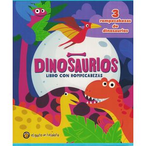 DINOSAURIOS LIBRO CON ROMPECABEZAS - Pingray, Maria Jose