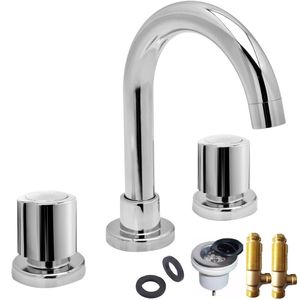 Grifería Baño Hydros Lavatorio Canilla Pico Alto Viva Plus