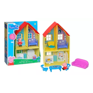 Casa Peppa Pig Family House Muñeco Y Accesorios F2167 Hasbro