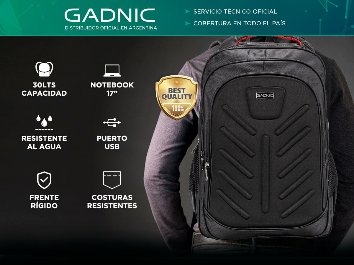 Gadnic orders mochilas