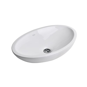 Bacha de Baño Ferrum Citera LWZF-B de Apoyo Ovalada