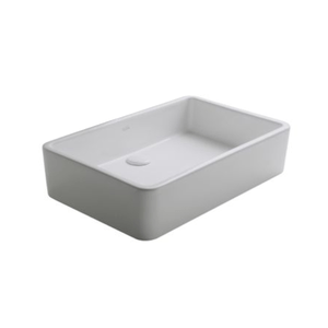 Bacha de Baño Ferrum Country Baja L16KF-B de Apoyo Cuadrada