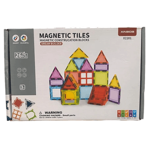 MAGNETICOS MAGNETIC TILES 26 PIEZAS