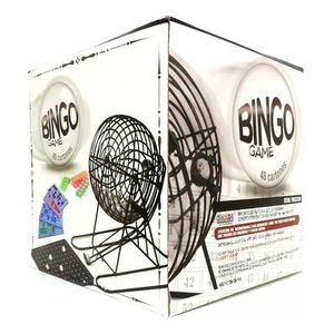 Bingo Bolillero Metal 48 Cartones Caja Fd53310