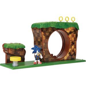Figura Sonic Playset The Heggehog Green Hill 40469
