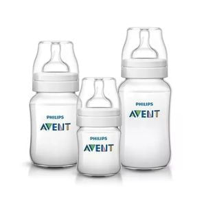Set Avent Recien Nacid 3 Mamaderas Anticólicos Scd372/13 ( SCD371/13)