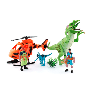 Set De Dinosaurios Back To The Jurassic Wabro 99339