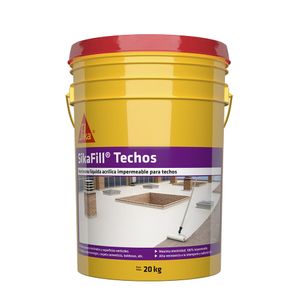Membrana líquida para techos Sikafill 20 Kg.