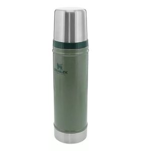 Termo Stanley Classic Verde 590 Ml Pico Cebador Acero Inox