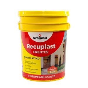 Impermeabilizante para frentes Recuplast 20 Lts