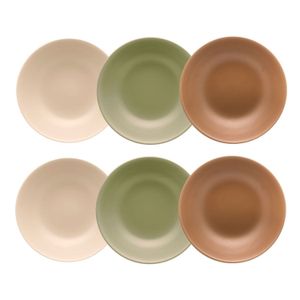 UNNI MIX - SET X 6 PLATOS HONDOS 20 CM OXFORD