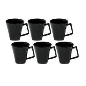 MINI QUARTIER NEGRO - JARROS X 6 - 220 CC