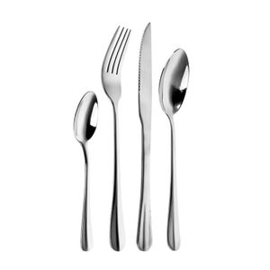JUEGO CUBIERTOS X24 PIEZAS NEW YORK SILVER - LARHAUS