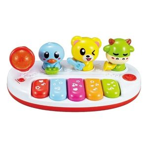 Organo Didactico Con Luz Y Sonidos Español Ingles Poppi Bebé