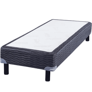 BASE SOMMIER INDUCOL NEGRO 190x80x25cm