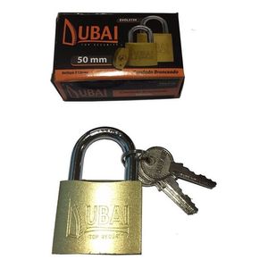 Candado Bronceado 32mm Dubai Evol3130