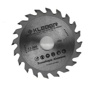 Sierra Circular Widia 113mm 20 Dientes Kleber Fox10400
