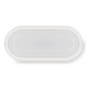 Tortuga Aplique Plafón Estanco Led Exterior 24w Ovalada