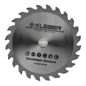 Sierra Circular Widia 178mm 24 Dientes Kleber Fox10440