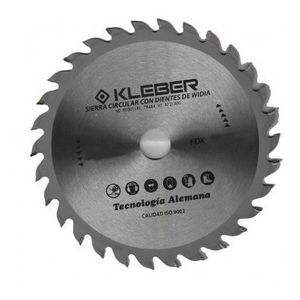 Sierra Circular Widia 250mm 80 Dientes Kleber Fox10536