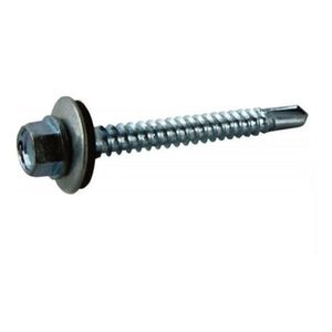 Tornillo Hexagonal Y Arandela Punta Mecha 14x3 X500u Rerar