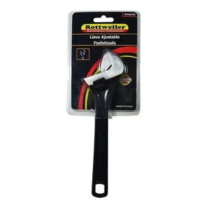 Llave Ajustable Fosfatizada Con Escala De 8puLG Rottweiler E