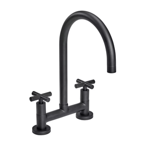 Griferia Cocina Mesada Bimando Black Velvet