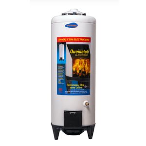 Termotanque A Leña Ecotermo Quematuti 80 Litros - C.Superior