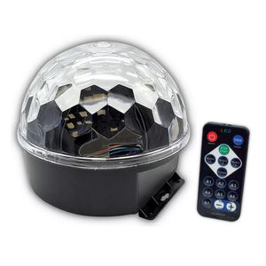 Bola Disco Led Rgb Giratoria 6w Audioritmica Control Tbcin D-S6FT