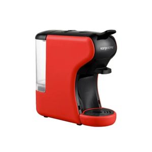 Cafetera KanjiHome Multicapsulas 0.7 Litros 1500W Roja