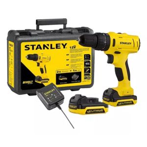 Taladro Percutor Atornillador Inalambrico 10mm Stanley SCH12S2K