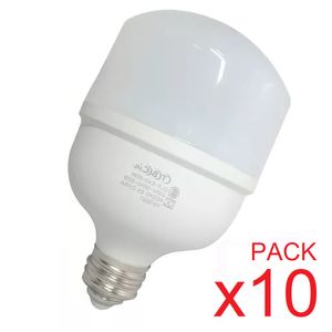 LAMPARA LED ALTA POTENCIA HI-POWER 50W E40 LUZ NATURAL TBCin Pack x10