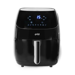 Freidora Overtech OV-106 Air Fryer 1600W 5 Litros Digital Color Negra