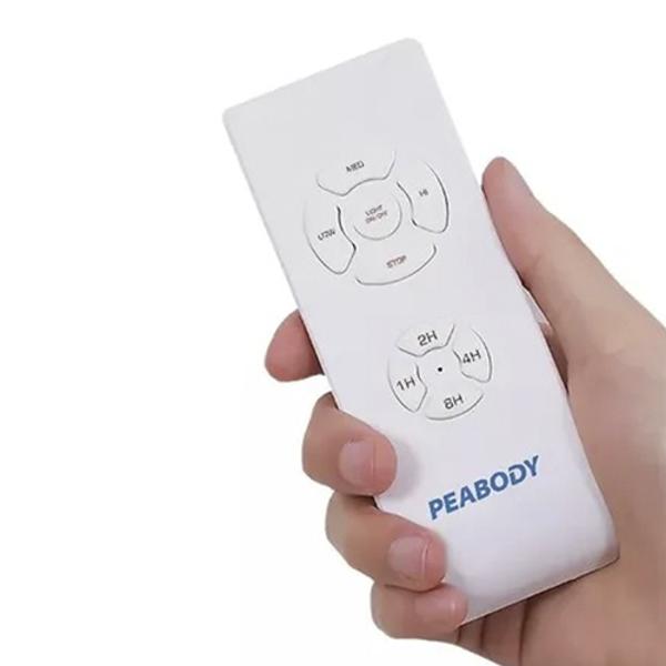 Ventilador Peabody PE-VTR421B De Techo 42" 100W Blanco Palas ...