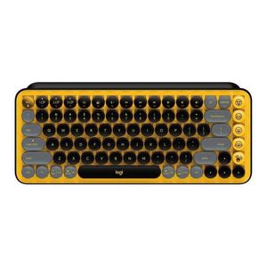 TECLADO LOGITECH POP KEYS MECANICO YELLOW