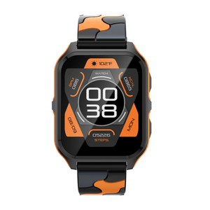 SMARTWACTCH P73 MODEL - BRAND ORANGE BLACK CAMUFLAGE COLOR (COP73OB)