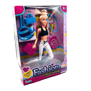 Muñeca Articulada Gimnasta-Panda Toys