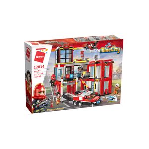 Bloques Fire Rescue  693 piezas-Qman