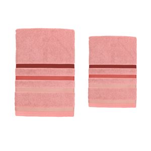 Combo Toalla Y Toallon 100% Algodón 500gr Teka Brasil