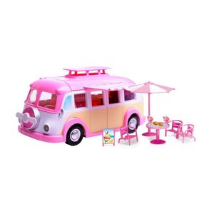 Camioneta Van Desplegable De Dulces Con Acce. Duende Azul 7161 Fibro