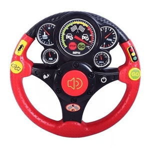 Volante Didáctico Infantil Luz Y Sonido Formula 1 Duende Azul 7445 Fibro