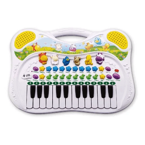 Mi Primer Piano Animalitos De La Granja El Duende Azul 6155 Fibro